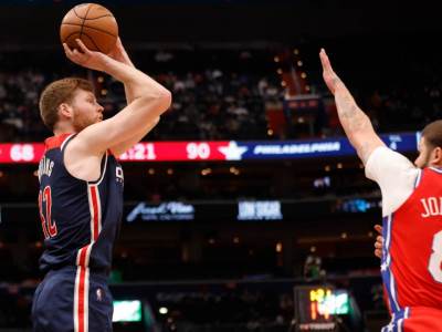  Davis Bertans igra za LEtoniju protiv Srbije 