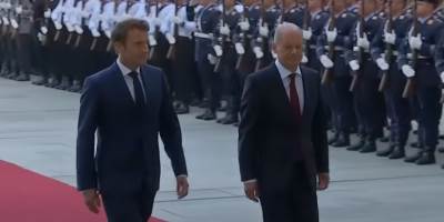  Lideri Francuske, Njemačke i Italije u Ukrajini 