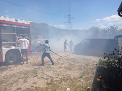  Ugašeni požari u trebinjskim naseljima Mostaći i Todorići 