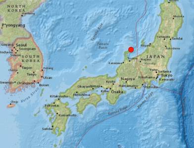  Snažan zemljotres pogodio Japan 