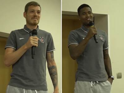  igrači partizana pjevali na pripremama  