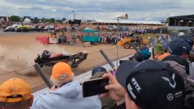  užasan udes u formuli 1  