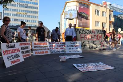 Protest na Trgu Krajine u Banjaluci  