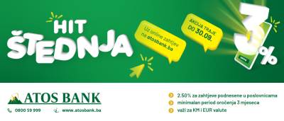  Štednja u Atos banci 