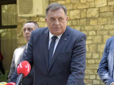  Dodik uveo sam sebi sankcije 