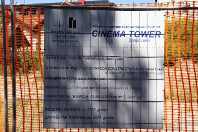  Gradilište Cinema Tower 