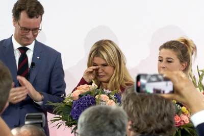  Supruga Mihaela Šumahera se rasplakala na dodjeli nagrade 