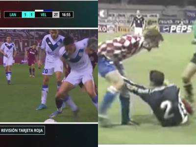  Fudbaler dobio crveni karton jer je rivala uhvatio za međunožje 