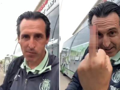  Unai Emeri pokazao srednji prst navijaču 