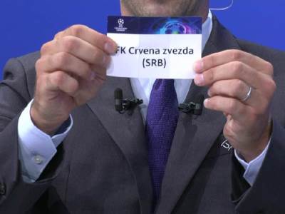  Žrijeb Lige šampiona, Crvena zvezda čeka protivnika u plej-ofu 