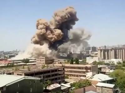  Ogromna eksplozija u tržnom centru u Jerevanu 