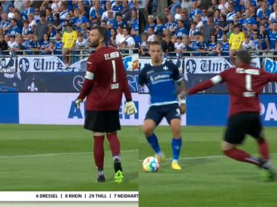  Hanza - Darmštat katastrofalna greška golmana 