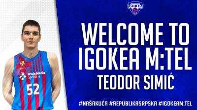  Teodor Simić novi igrač KK Igokea 