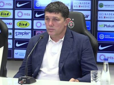  Gordan Petrić najava Partizan - Hamrun 