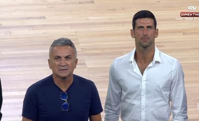  Novak Đoković na utakmici Srbija Slovenija 
