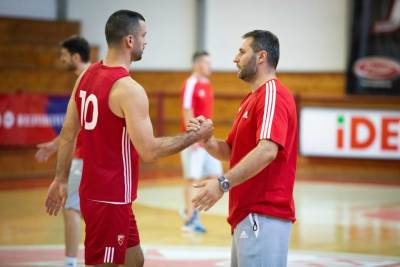  košarkaši crvene zvezde počeli pripreme  