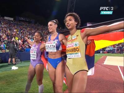  Ivana Vuleta Španović šampion Evrope u skoku u dalj 