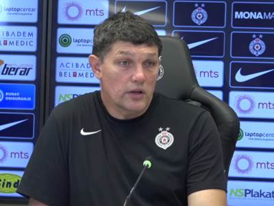  Gordan Petrić poslije uzakmice Partizan - Hamrun 