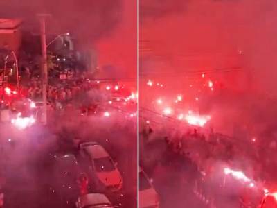  navijači brazilskog drugoligaša prave odličnu atmosferu 