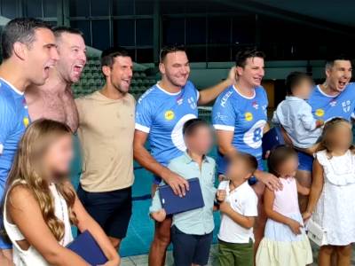  Novak Đoković na oproštaju vaterpolista 