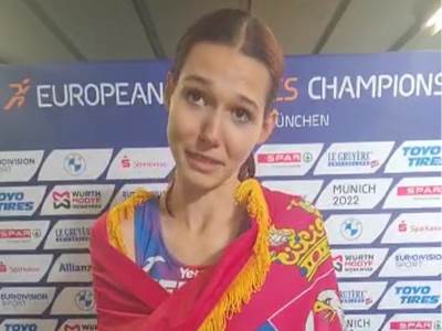  angelina topić nakon osvajanja bronze na evropskom prvenstvu  