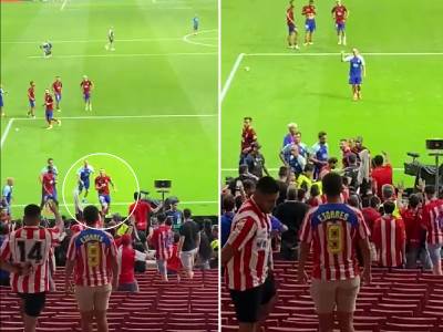  igrač atletika htio da se tuče sa navijačima  