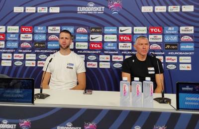  Gordan Firić i Miralem Halilović pred početak Eurobasketa 
