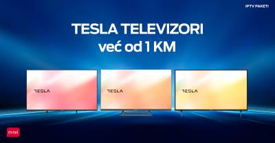  Tesla televizori već od 1 KM u m:tel-u 