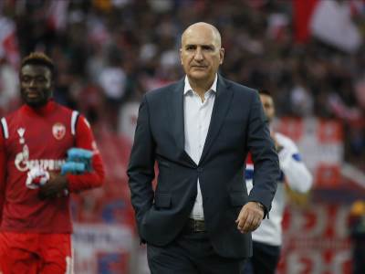  Mitar Mrkela nakon poraza od Trabzona 