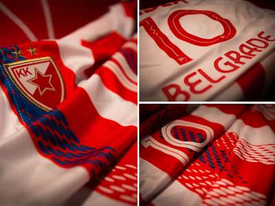  KK Crvena zvezda novi dres sezona 2022-23 