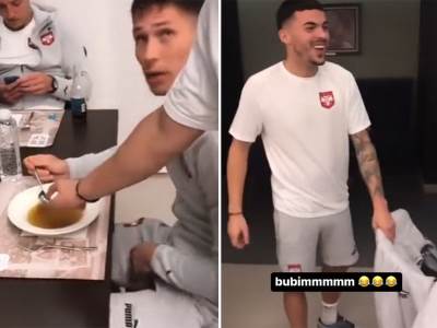  Sjajna atmosfera u taboru Srbije 