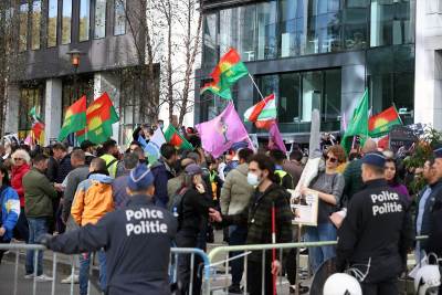  Protesti u Briselu zbog ubijene Iranke 