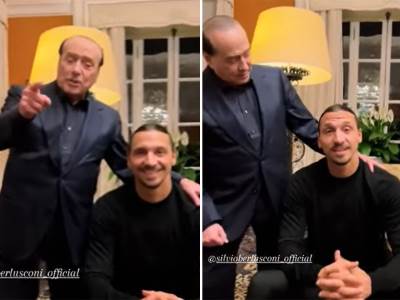  Zlatan Ibrahimović i Silvio Berluskoni 