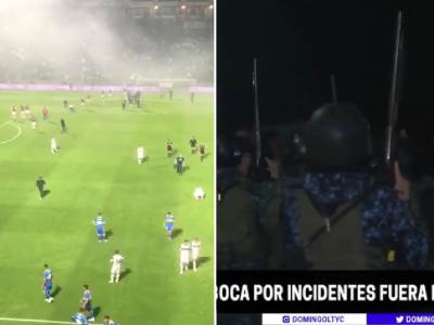  Boka Juniors Himnasija neredi oko stadiona 