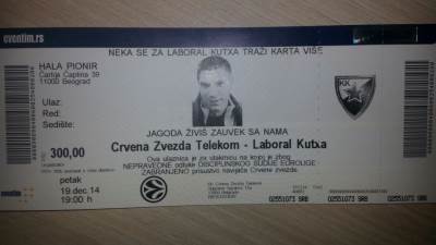  FOTO: Evroligaška karta sa Markovim likom 