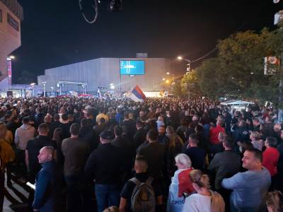  Protest opozicije u Banjaluci izbori 2022 