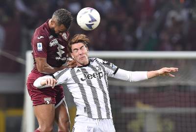  Torino - Juventus - Serija A - 10. kolo - Dušan Vlahović 