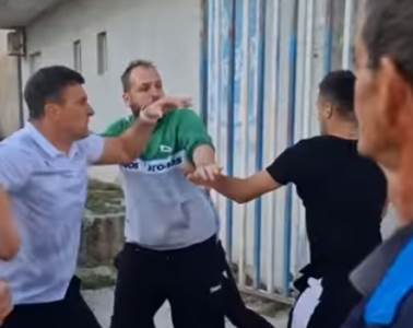 Haos u Trebinju: Tuča trenera Zrinjskog i igrača Leotara! (VIDEO) 