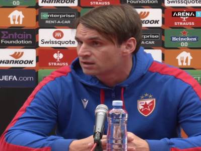  miloš milojević o utakmici crvene zvezde protiv radničkog  