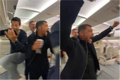  Porto slavlje u avionu 