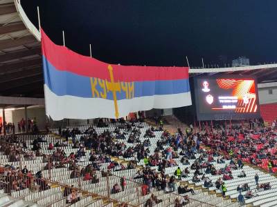  Srpska zastava Kuči Marakana Zvezda Trabzon 