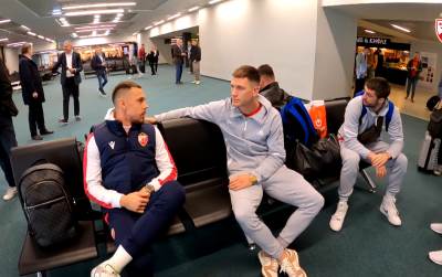  Fudbaleri i košarkaši Crvene zvezde zajedno na putu za Monako 