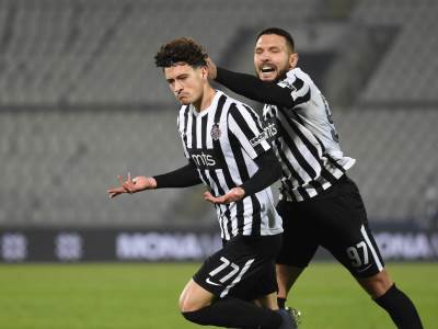  Partizan pobijedio Novi Pazar golom Nemanje Jovića 