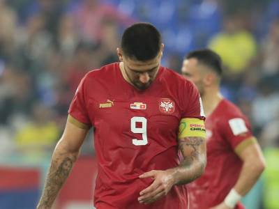  Aleksandar Mitrović nakon poraza od Švajcarske 