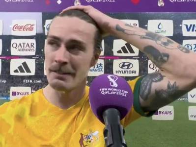  Fudbaler Australije zaplakao pred kamerama 