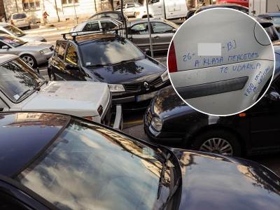  Očevidac markerom vlasniku napisao ko mu je izgrebao auto 