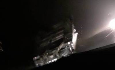  Automobil na krovu na putu Prijedor-Banjaluka 