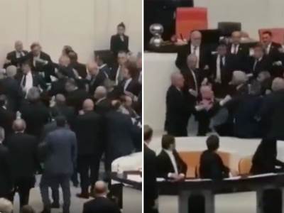  Tuča u turskom Parlamentu 
