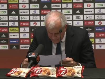  Željko Obradović nakon poraza od Asvela 