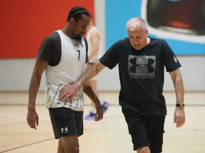  željko obradović pred utakmicu partizan efes  